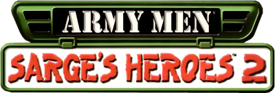 Army Men Sarge's Heroes 2 logo for Nintendo 64